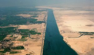 Another ship broke down in the Suez Canal on Friday, but this time tugboats were able to pull it out of the way so traffic could pass through.