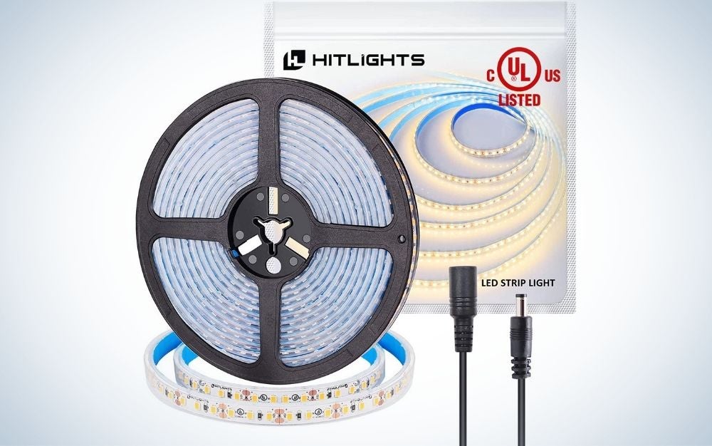 The HitLights Waterproof LED Light Strip is our pick for the best LED strip lights for outdoors.