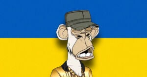 The Bored Ape Yacht Club, the second-largest NFT collection out there right now, announced this week that it donated $1 million in Ethereum to Ukraine.