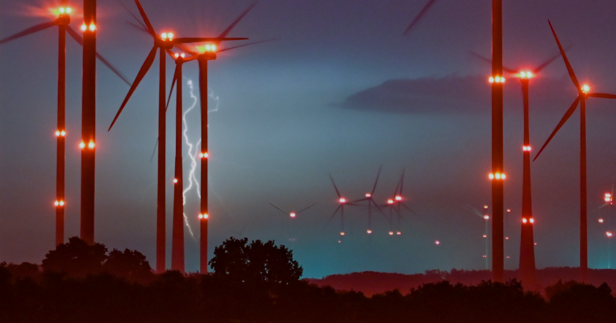 Wind turbines generate more than half of UK's electricity due to