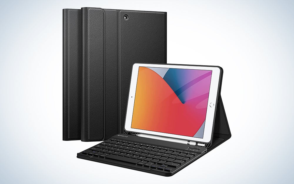 Fintie Keyboard Case is one of the best cheap iPad keyboards. 