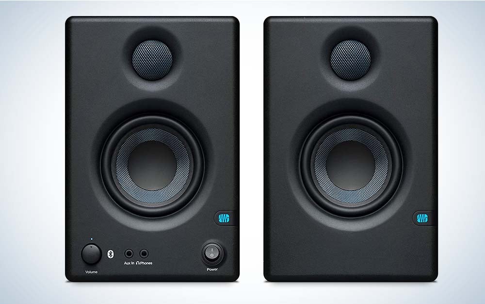 PreSonus Eris E3.5 BT is the best studio monitor that’s small.